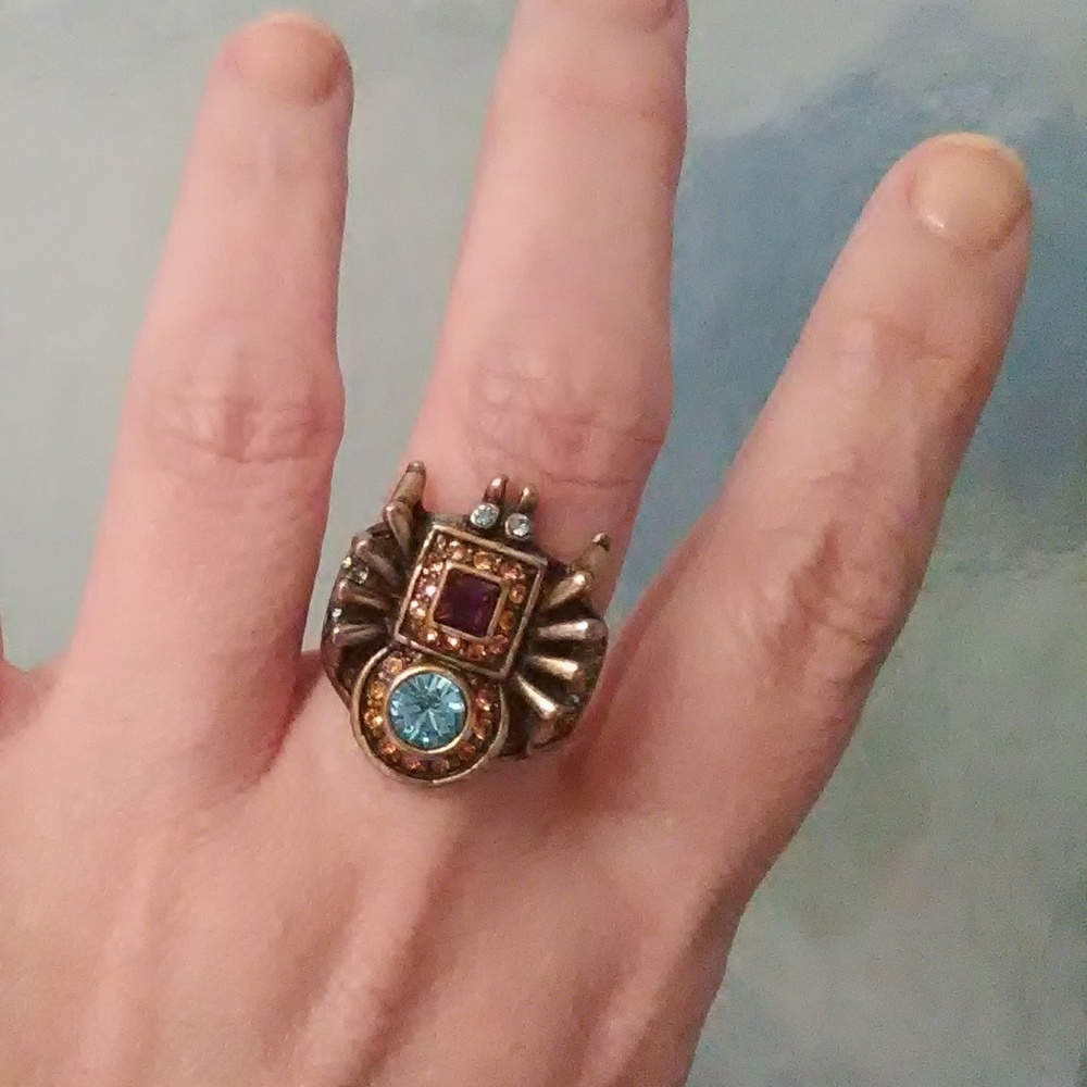 Heidi Daus spider ring 🕷️ EUC